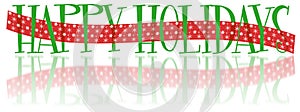 Happy Holidays Banner