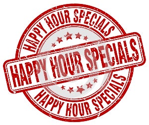 happy hour specials red stamp