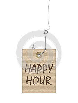 Happy hour tag