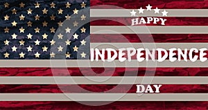 Happy indepence day usa Texture of old wood eps10 jpg photo