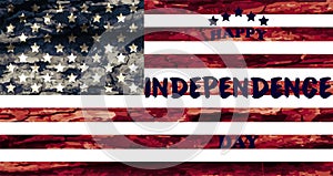 Happy indepence day usa Texture of old wood eps10 jpg photo