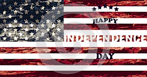 Happy indepence day usa Texture of old wood eps10 jpg