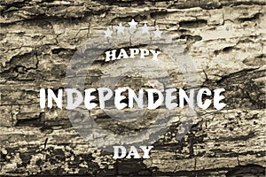 Happy indepence day usa Texture of old wood jpg photo