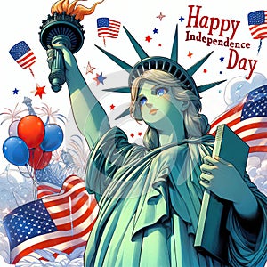 Happy Independence Day. Happy 4th of July