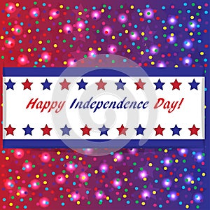 Happy Independence day USA background