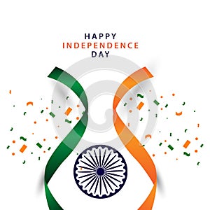 Happy India Independence Day Vector Template Design Illustration