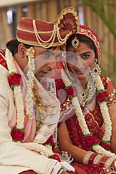 Happy Indian couple