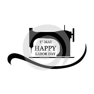 happy international labor day. vector illustration design