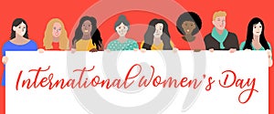 Happy International Women`s Day, 8th March photo