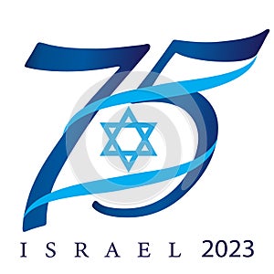 Happy ISRAEL Independence Day! Anniversary at 75 Birthday Event Festival Wallpaper