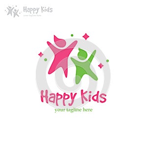 Happy kids logo