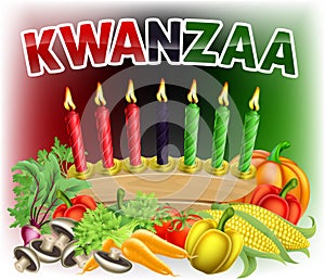 Happy Kwanzaa First Harvest Design