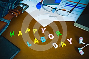 happy labor day background concept