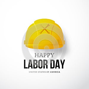 Happy labor day banner.