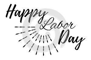 Happy Labor Day banner and giftcard.