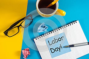 Happy Labor day image, 1st of May office background