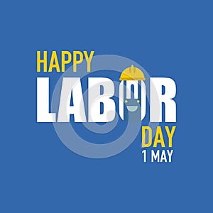 Happy Labor Day Vector Template Design Illustration