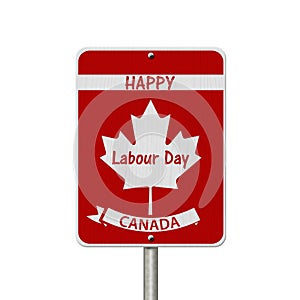 Happy Labour Day Highway Sign