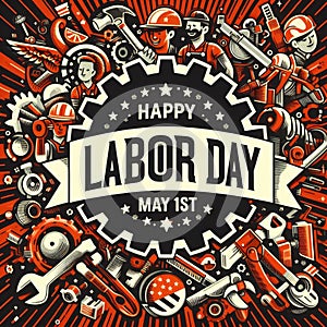 Happy labour day ( workers day )