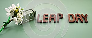 Happy Leap Day on 29 February