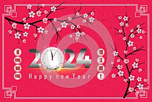 Happy lunar new year 2024, Vietnamese new year, chinese new year, Year of the Dragon