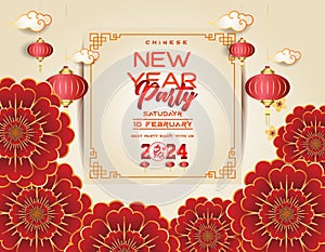 Happy lunar new year 2024, Vietnamese new year, chinese new year, Year of the Dragon