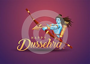happy maha Shivratri with trisulam, a Hindu festival celebrated of lord shiva night, english calligraphy. vector illustration photo
