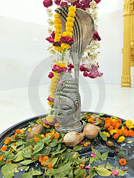 Happy Mahashivraatri, unique murti of Lord Shiv.