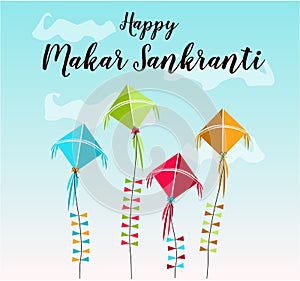 Happy Makar Sankranti card