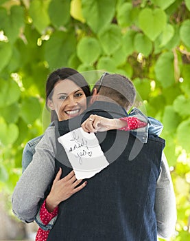 Happy Marriage Proposal photo