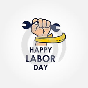 Happy May Day Vector Design Illustration For Celebrate Moment. Worker Day. Labor Day