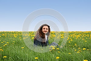 Happy in the meadow IV