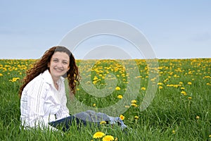 Happy in the meadow V