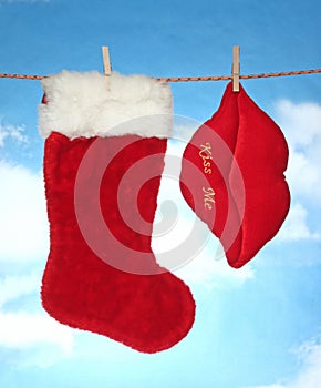 Happy Merry X mas Hanging christmas decoration.