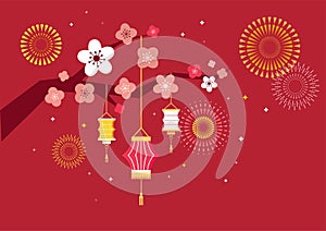 Happy Mid Autumn Festival - Vector banner, background and poster