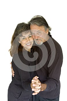 Happy middle aged couple.