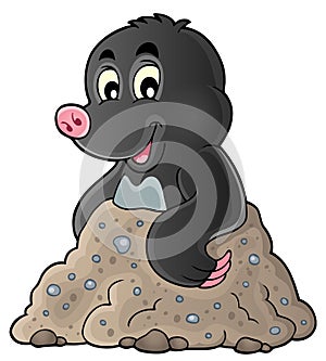 Happy mole theme image 1