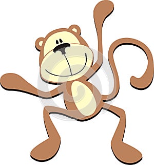 Happy monkey