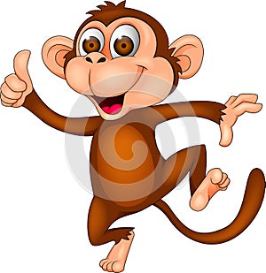 Happy monkey photo