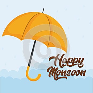 Happy monsoon design