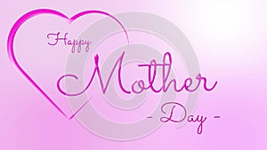 happy mother day mother mom day love mom i love you mom animated text lettering 4k