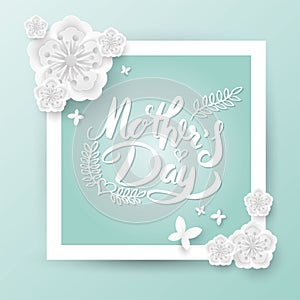 Happy Mother`s Day banner.