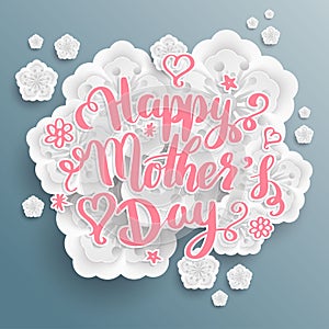 Happy Mother`s Day banner.