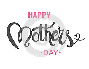 Happy Mother`s Day calligraphy background