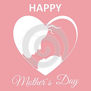 Happy mother`s day card
