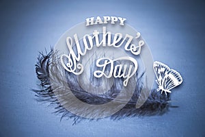 Happy mother`s day - card