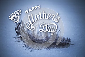 Happy mother`s day - card