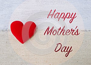 Happy Mother`s day card concept