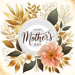 Happy Mother\'s Day greeting card with a heartfelt message