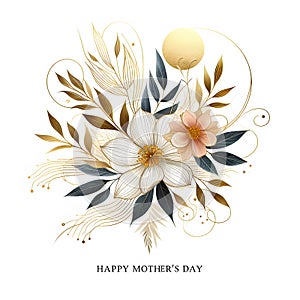 Happy Mother\'s Day greeting card with a heartfelt message